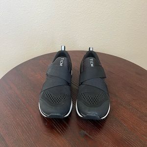 Tiem black cycling shoes